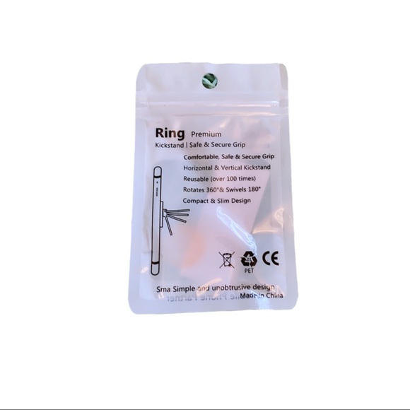 Llama Phone Ring | Rotating Metal Stand | Pink - Picture 2 of 6